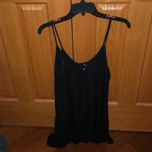 Mini black dress